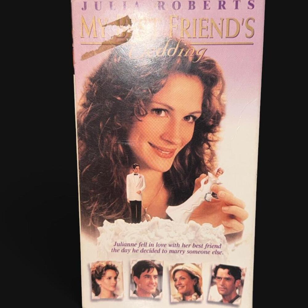 My best friends wedding vhs